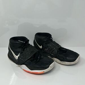 Nike Boys Kyrie 6 BQ5599-001 Black Basketball Shoes Sneakers Size 5.5y